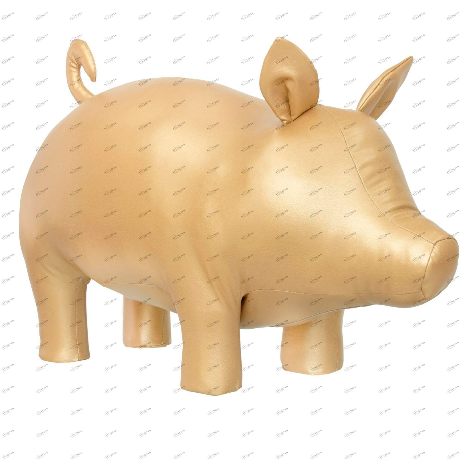 Пуфик-мини детский золотой "Кабан", 67 см LESET  00-3833179 Разноцветный Santreyd 