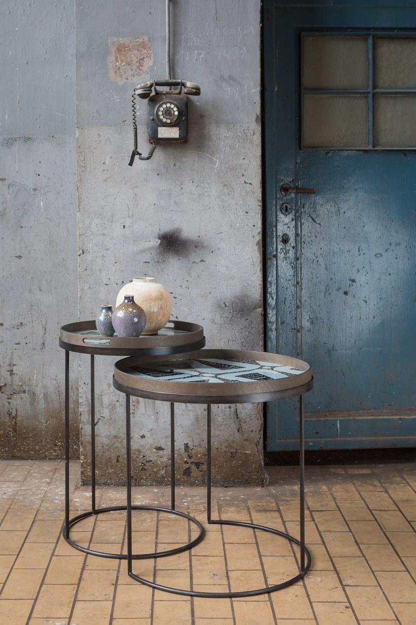 Ethnicraft Круглый рабочий стол из дерева  20721  - Вид №1