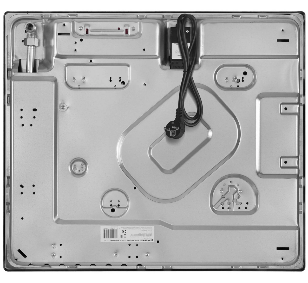 9168783 Газовая варочная поверхность Meferi MGH604IX LIGHT STDN-0139238 - Вид №10