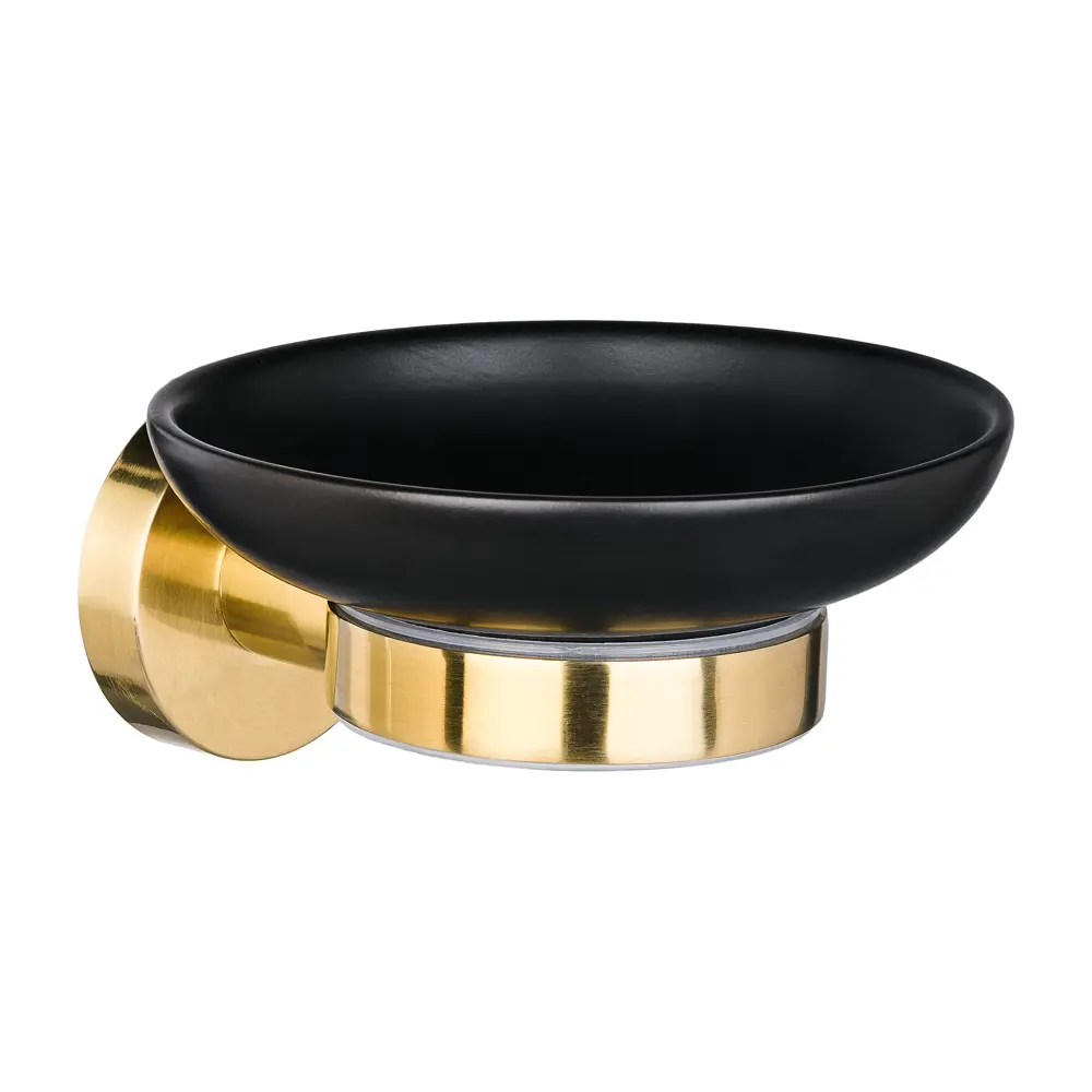 Мыльница Moroshka Oro Nero металл цвет чёрный/золотой STLM-2183030