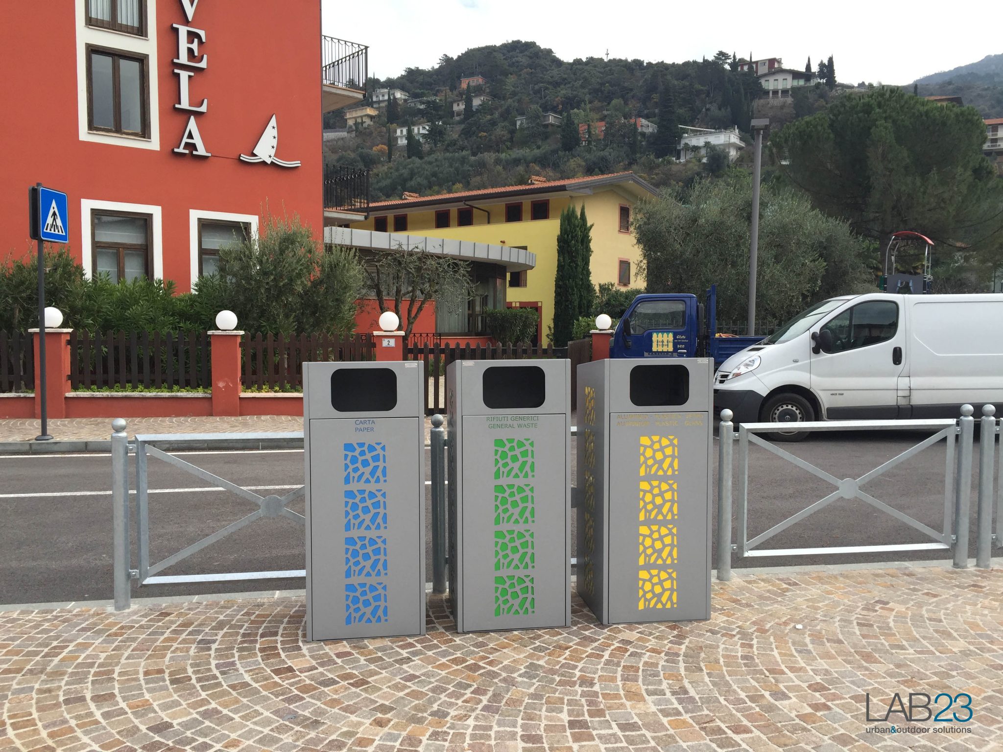 Coral Cover Bin Details Lab23 Урны  - Вид №2