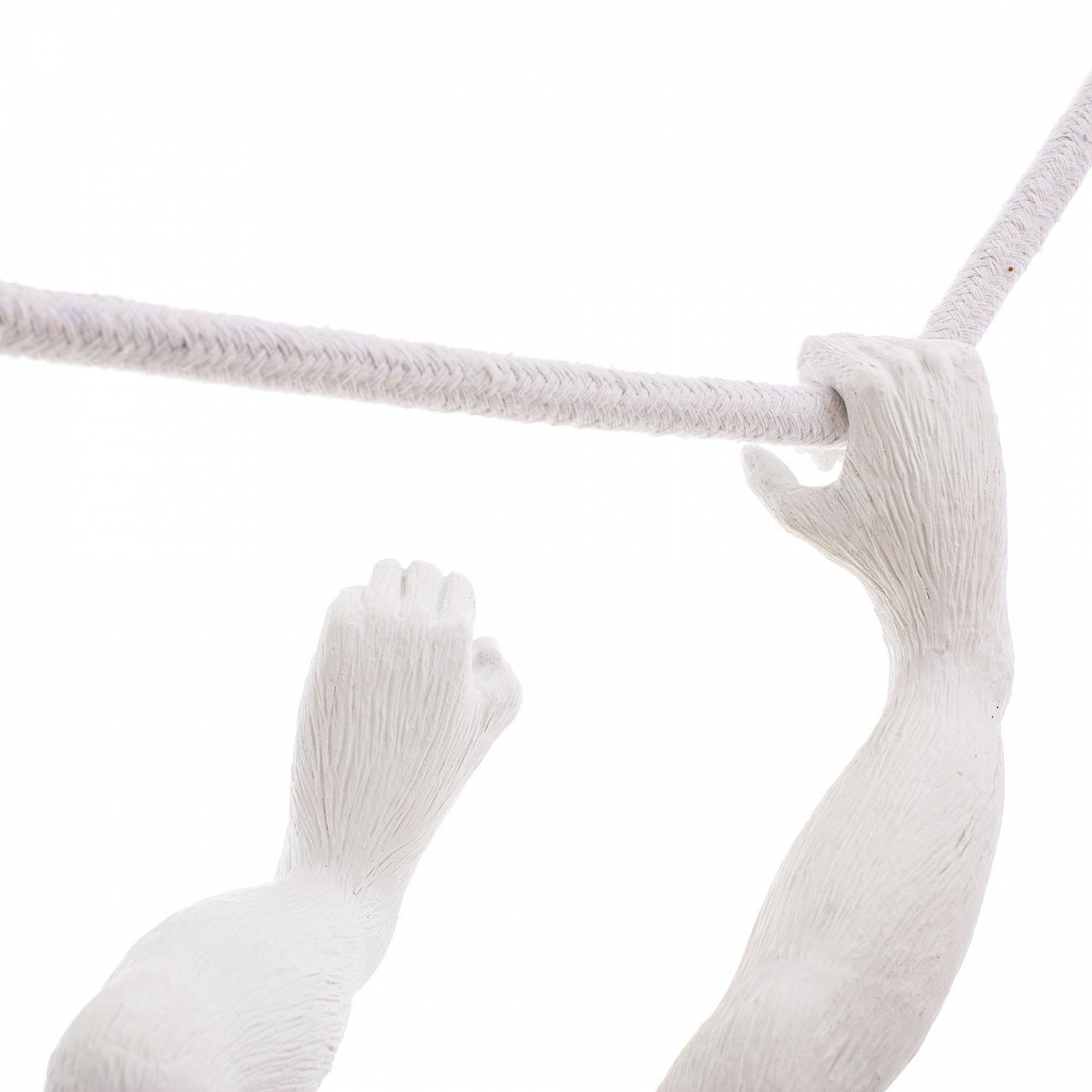 Светильник подвесной 44х59 см белый The Monkey Lamp Swing Black 14875 SELETTI ДИЗАЙНЕРСКИЕ 00-3882382 Белый  - Вид №3