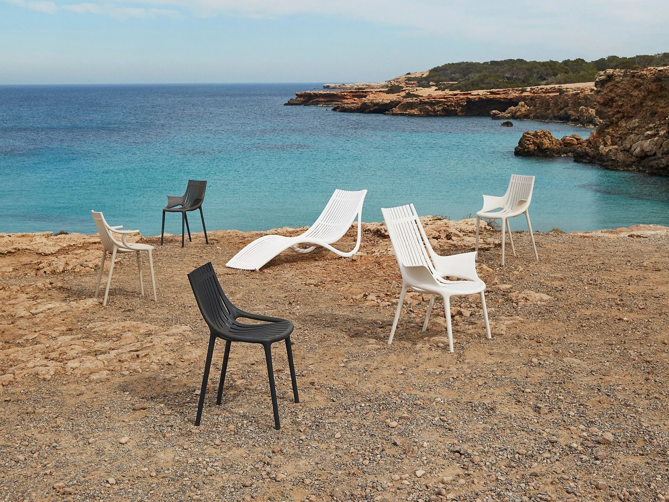 Садовое кресло с подлокотниками Vondom Ибица ARCH-00050197 - Вид №4