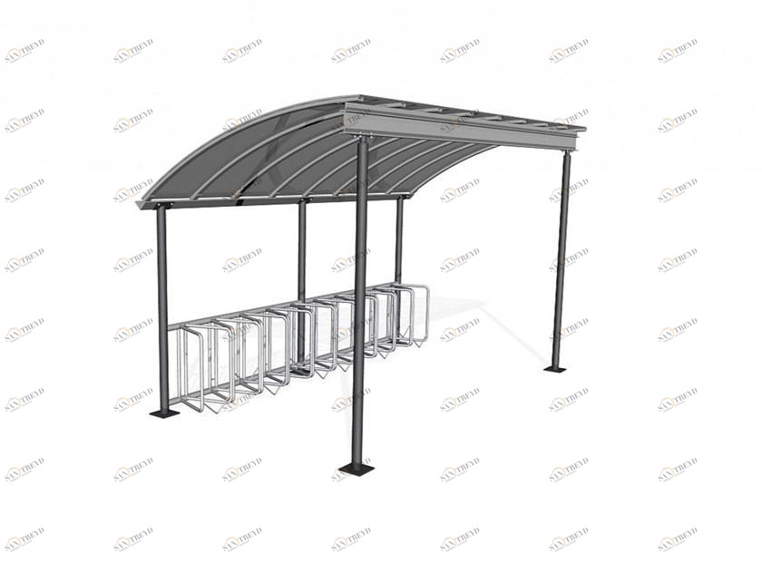 Euroform W Металлический навес для велосипедов и самокатов  700, 700d 