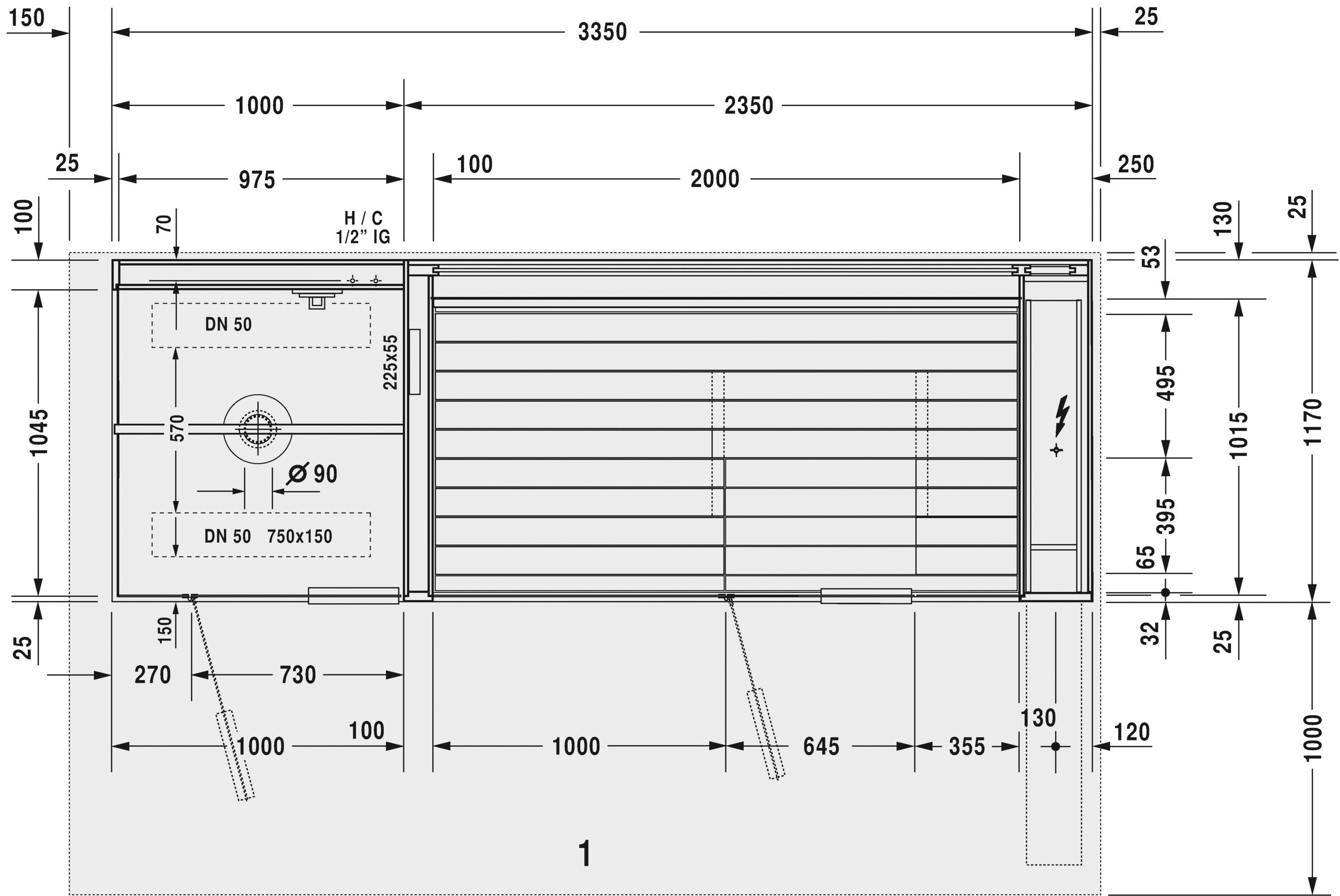 750522002011000 Inipi Сауна Inipi Ama, пристенный и угловой вариант
Исполнение: белый глянцевый (декор) Белый глянцевый декор Duravit  - Вид №4