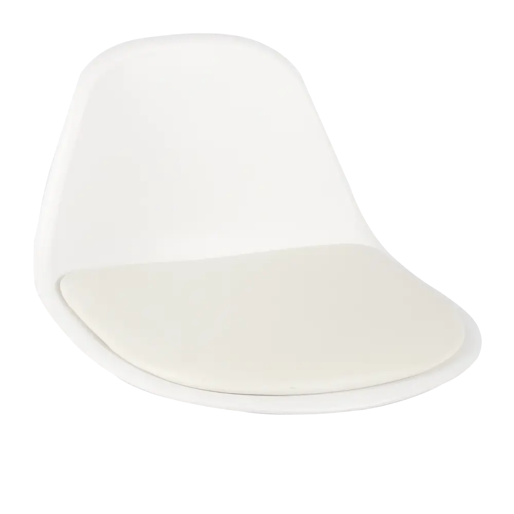 Сиденье для барного стула Орлеан Delinia 43.5x36 см полиуретан цвет белый STLM-2014666