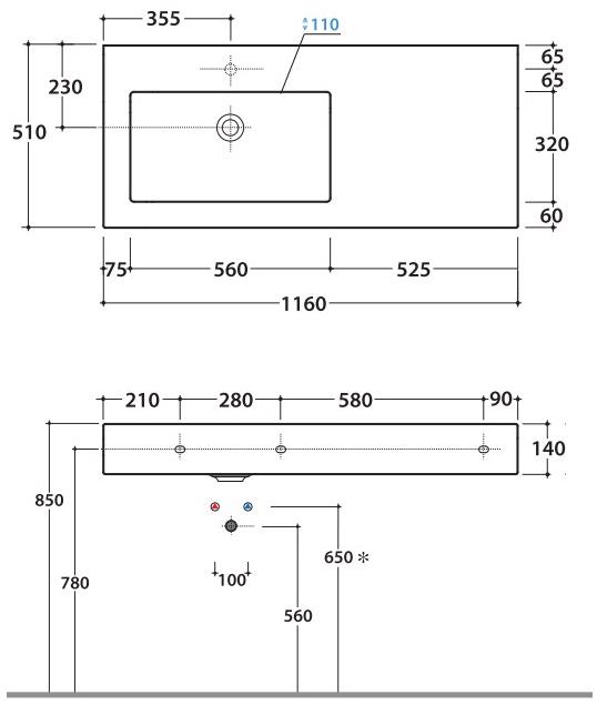 Накладная раковина на столешницу  овальная Ceramica Globo INCANTHO sun-id-1391291 - Вид №17