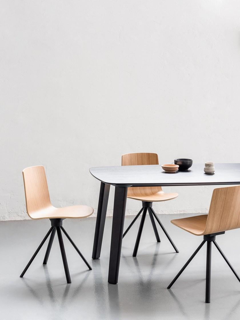 ENEA Вращающийся стул на козелке из ткани Lottus sun-id-1500535 - Вид №7