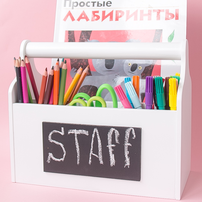 Карандашница большая желтая VAMVIGVAM  282041 Желтый Santreyd  - Вид №8