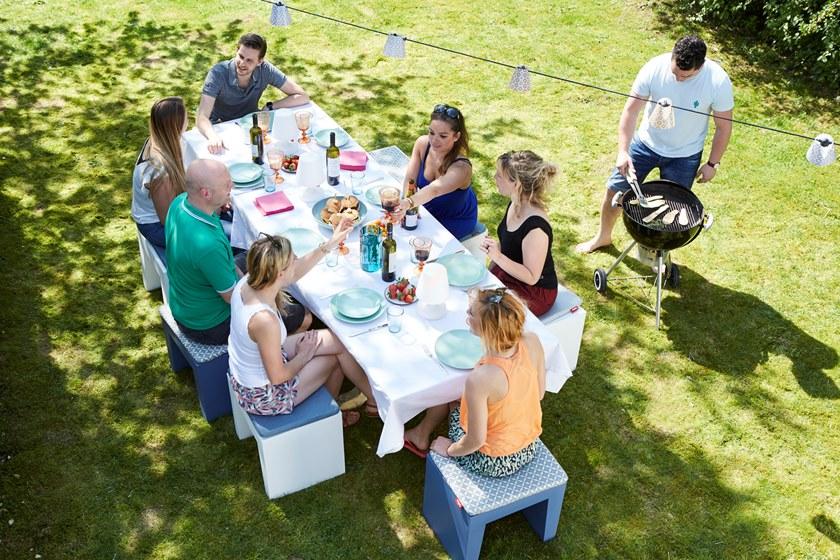 Fatboy Табурет из полиэтилена / журнальный столик Concrete sun-id-1415850 - Вид №1