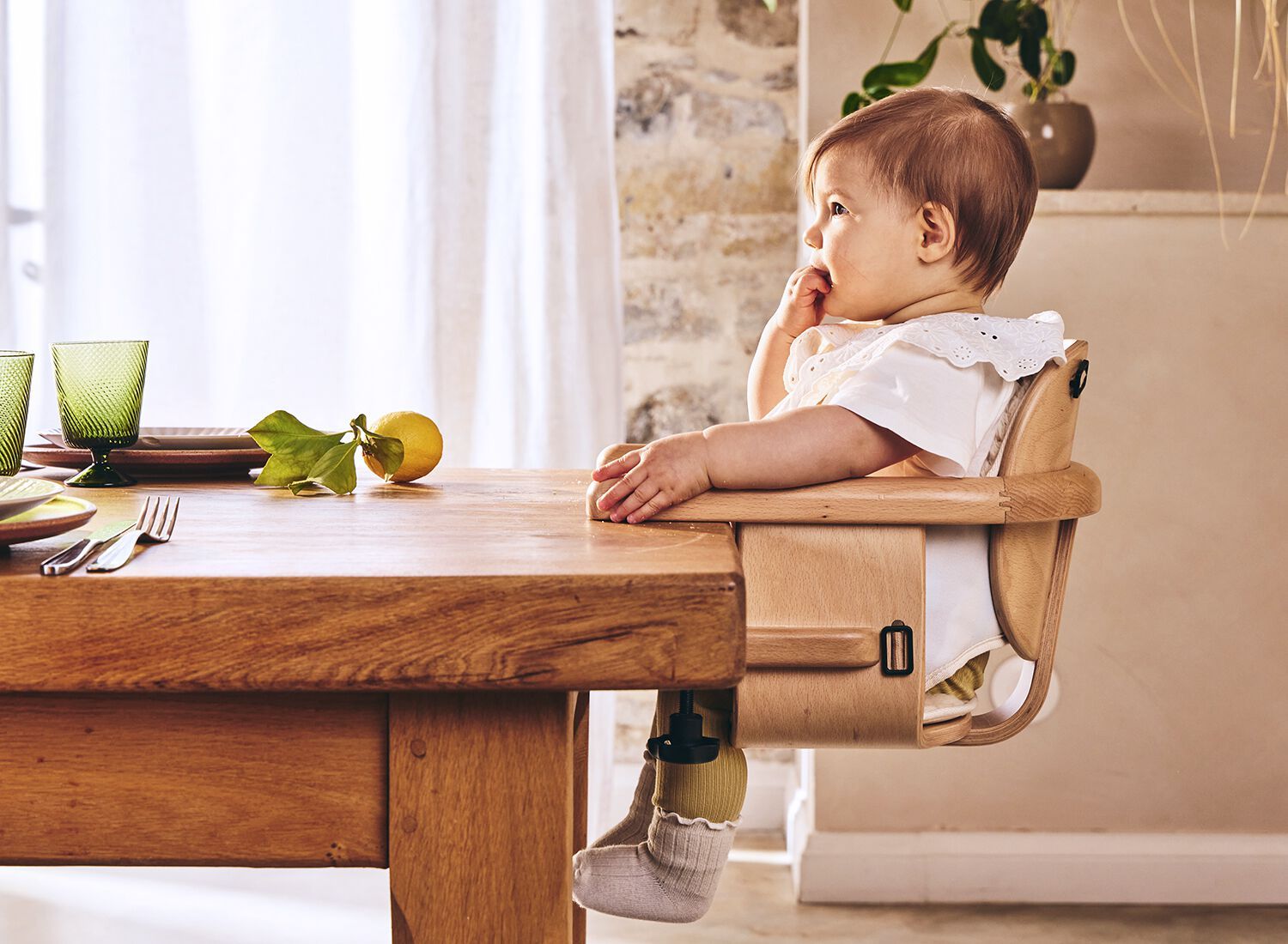 Высокий стул из бука Charlie Crane HIKO ARCH-00041298 - Вид №3