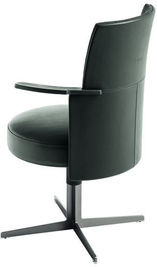 Poltrona Frau Кресло вращающееся на 4 спицы с подлокотниками La collezione - divani e poltrone sun-id-1352430 - Вид №3