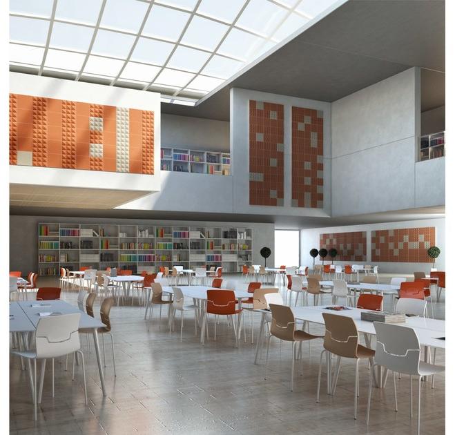 GABER Акустическая стеновая панель из полиэстера Gaber® acoustic systems sun-id-1361812 - Вид №5