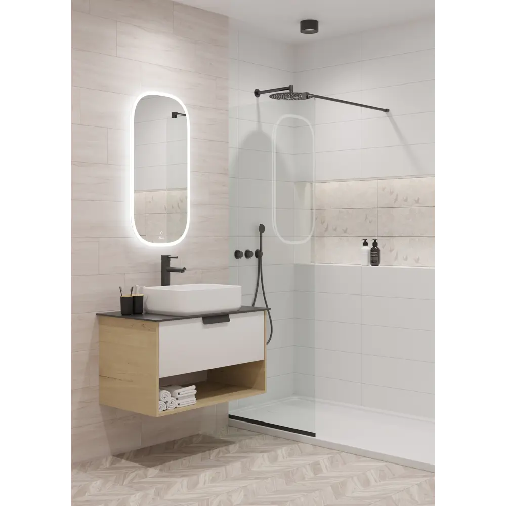 Декор настенный LB Ceramics Юген 20x60 см матовый цвет бежевый с рисунком STLM-2168422 - Вид №6