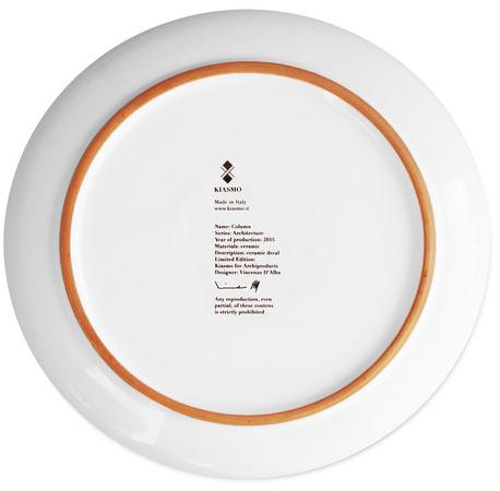 Kiasmo Керамическая тарелка Architecture sun-id-1453917 - Вид №2