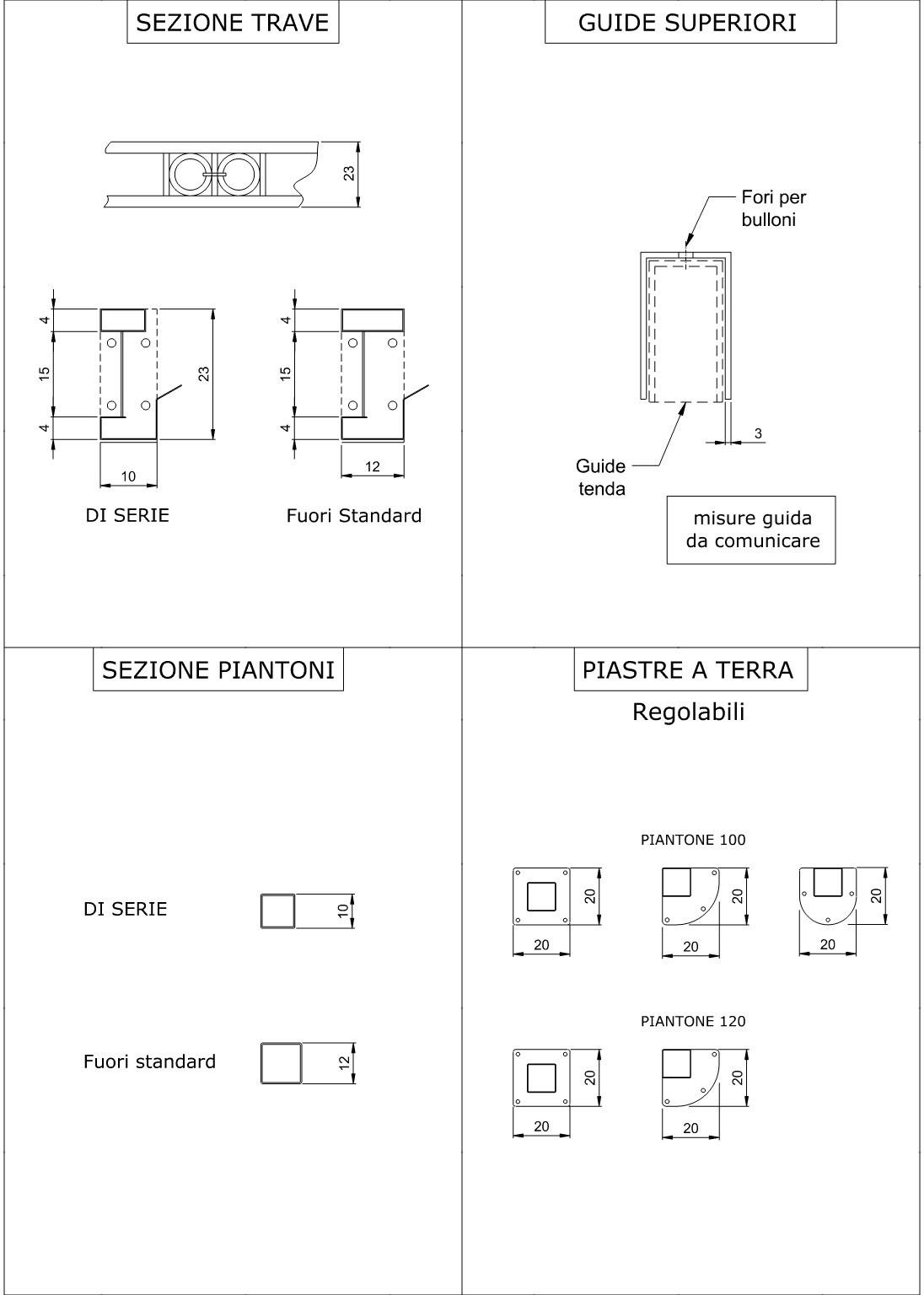 L'Officina by Adami Пристроенная пергола со стеклом и каналом для сбора воды sun-id-1377483 - Вид №15