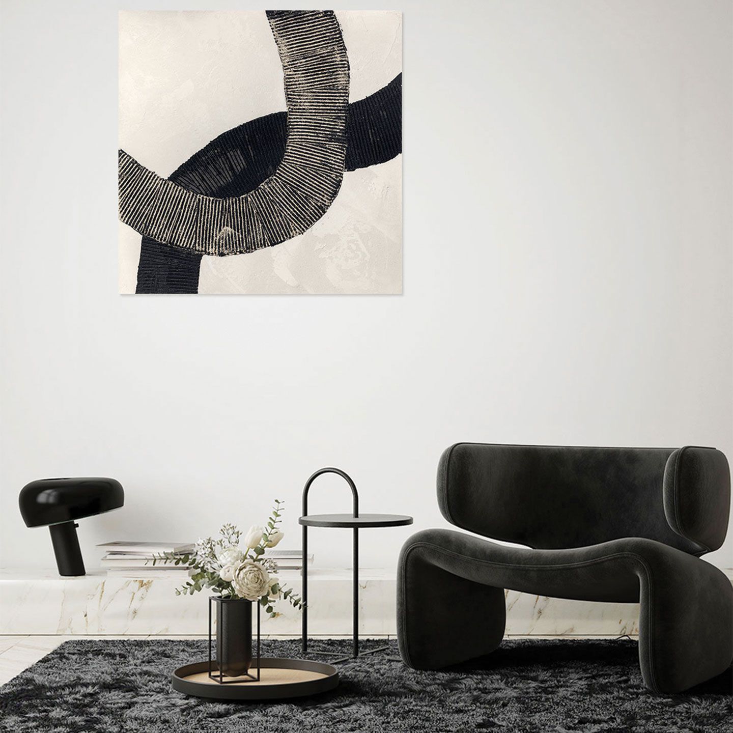 Холст рамки Agave BLACK LINES ARCH-00069493 - Вид №5