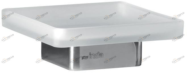 INDA® Мыльница стеклянная столешница Lea A1811z