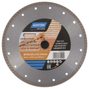 Диск алмазный универсальный Jet Norton Granit 230x22.2 мм