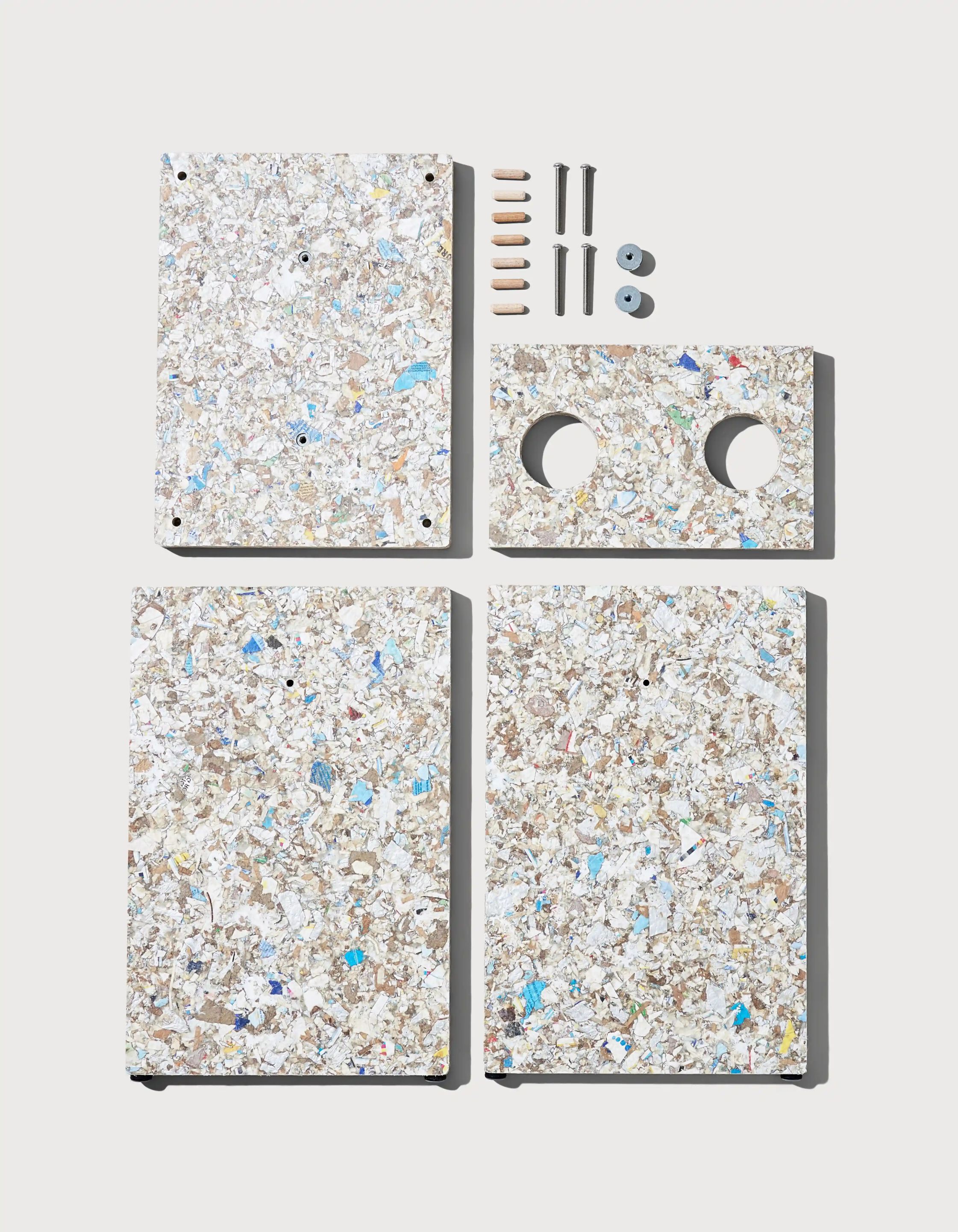 Низкий стул из переработанного материала Form & Refine римейк ARCH-00116232 - Вид №8