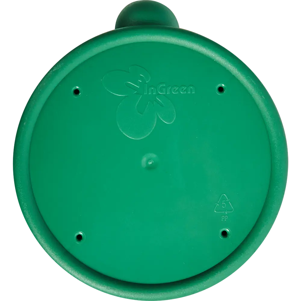 Горшок цветочный Ingreen Easy Grow ø20 h18.2 см v3.8 л пластик зеленая роса STLM-2111751 - Вид №2