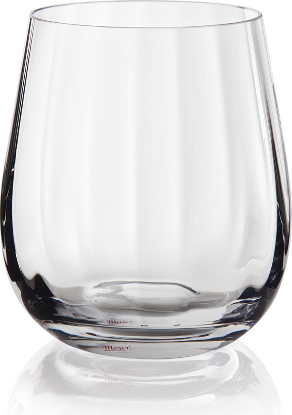 10536857 Moser Стакан для виски 360мл "Оптик" Хрусталь бессвинцовый 