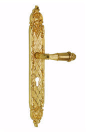 Bronces Mestre Латунная ручка на пластине Clasica sun-id-1408355 - Вид №8