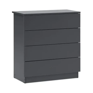91824380 Комод Нонтон Км 4 4 ящика 70x35x75.60 см ЛДСП цвет графит STLM-1531991