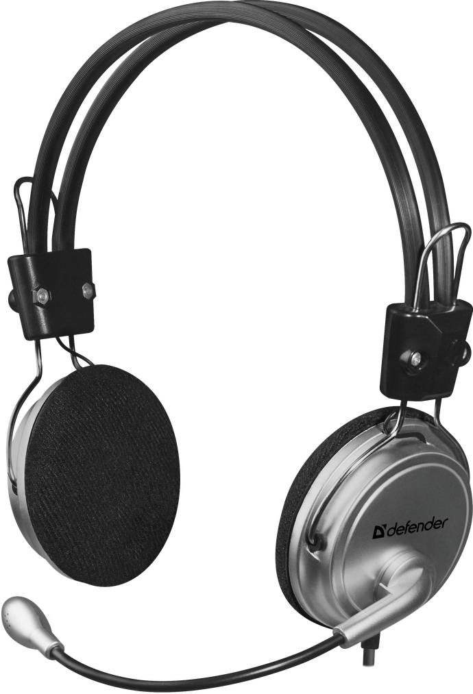 63120 компьютерная гарнитура aura 120 черный, кабель 3 м Defender Santreyd 