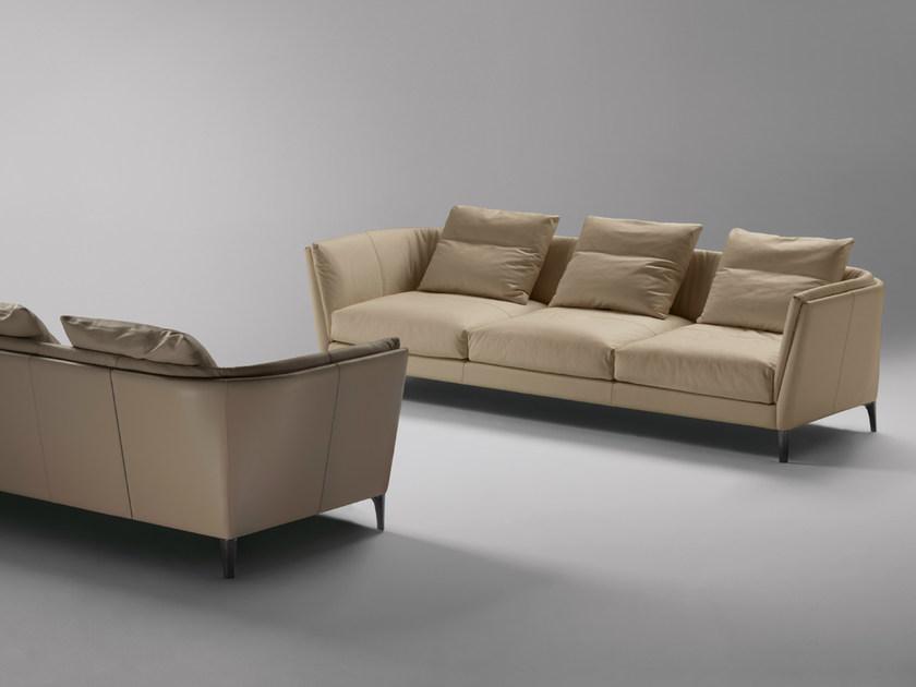 Poltrona Frau 3-х местный кожаный диван La collezione - divani e poltrone sun-id-1362621 - Вид №1