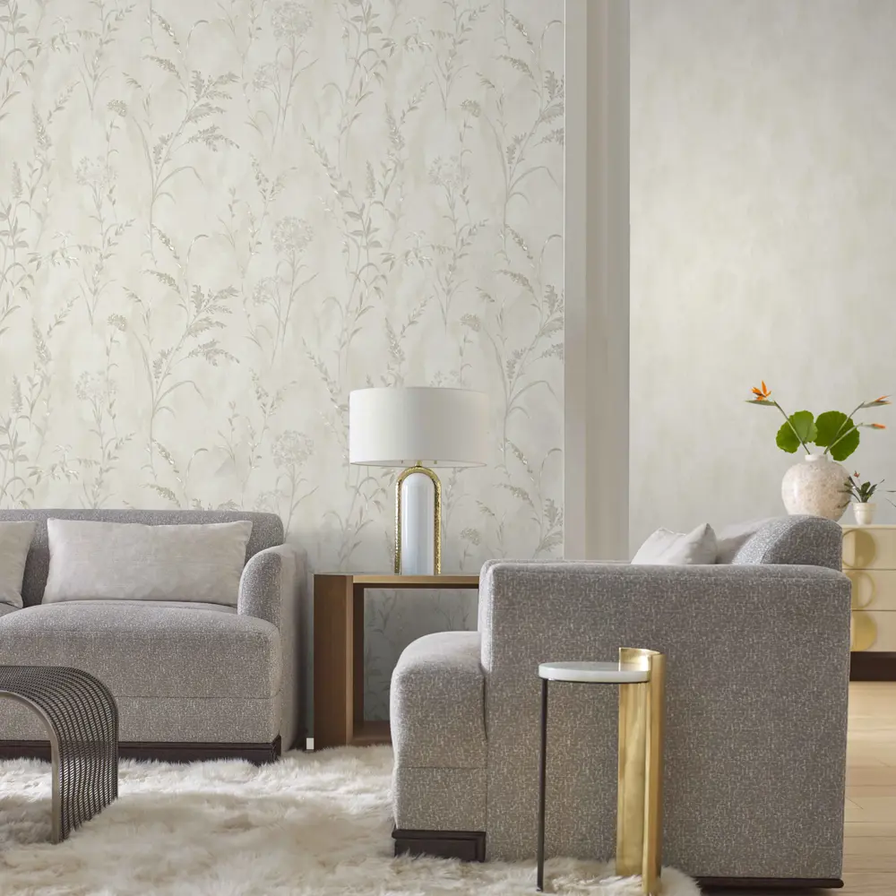 Обои флизелиновые Erismann Линда бежевые 1.06 м ЭР61010-03 STLM-2035253 - Вид №6