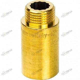 Удлинитель ВН 1/2"х40 мм латунь STOUT SFT0001001240
