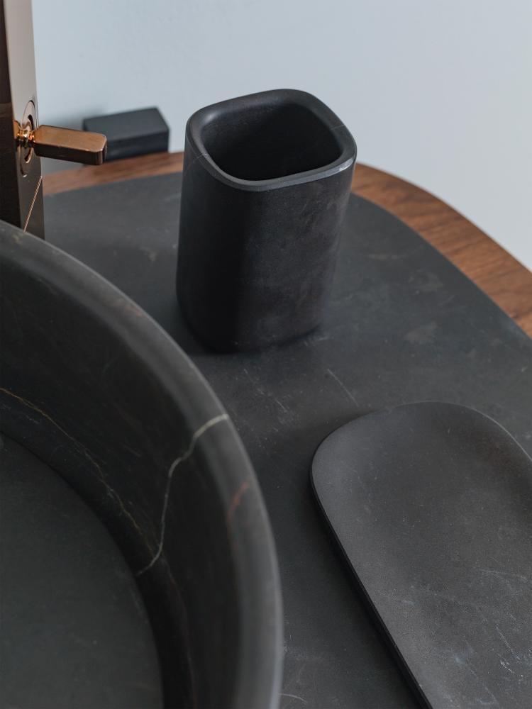 L'ANTIC COLONIAL Отдельно стоящий держатель для зубных щеток из натурального камня Balda sun-id-1447785 - Вид №4