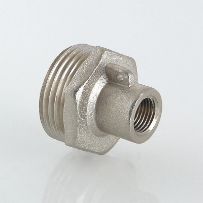 VTr.424.N.M005 Переходник для подключения датчика температуры Valtec M10 х 3/4"  - Вид №1