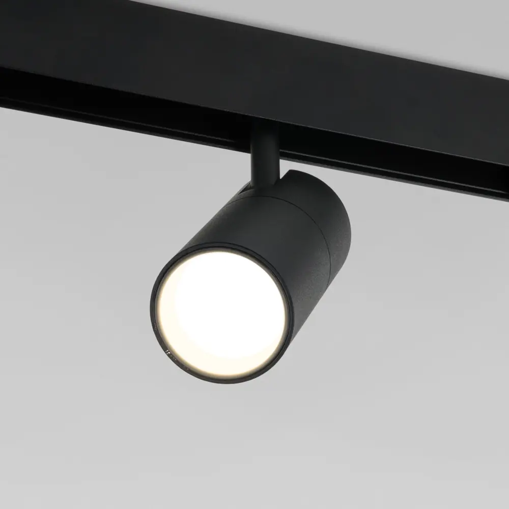 Трековый светильник линейный Elektrostandard Slim Magnetic светодиодный 12 Вт магнитный черный регулируемый белый свет STLM-2125293