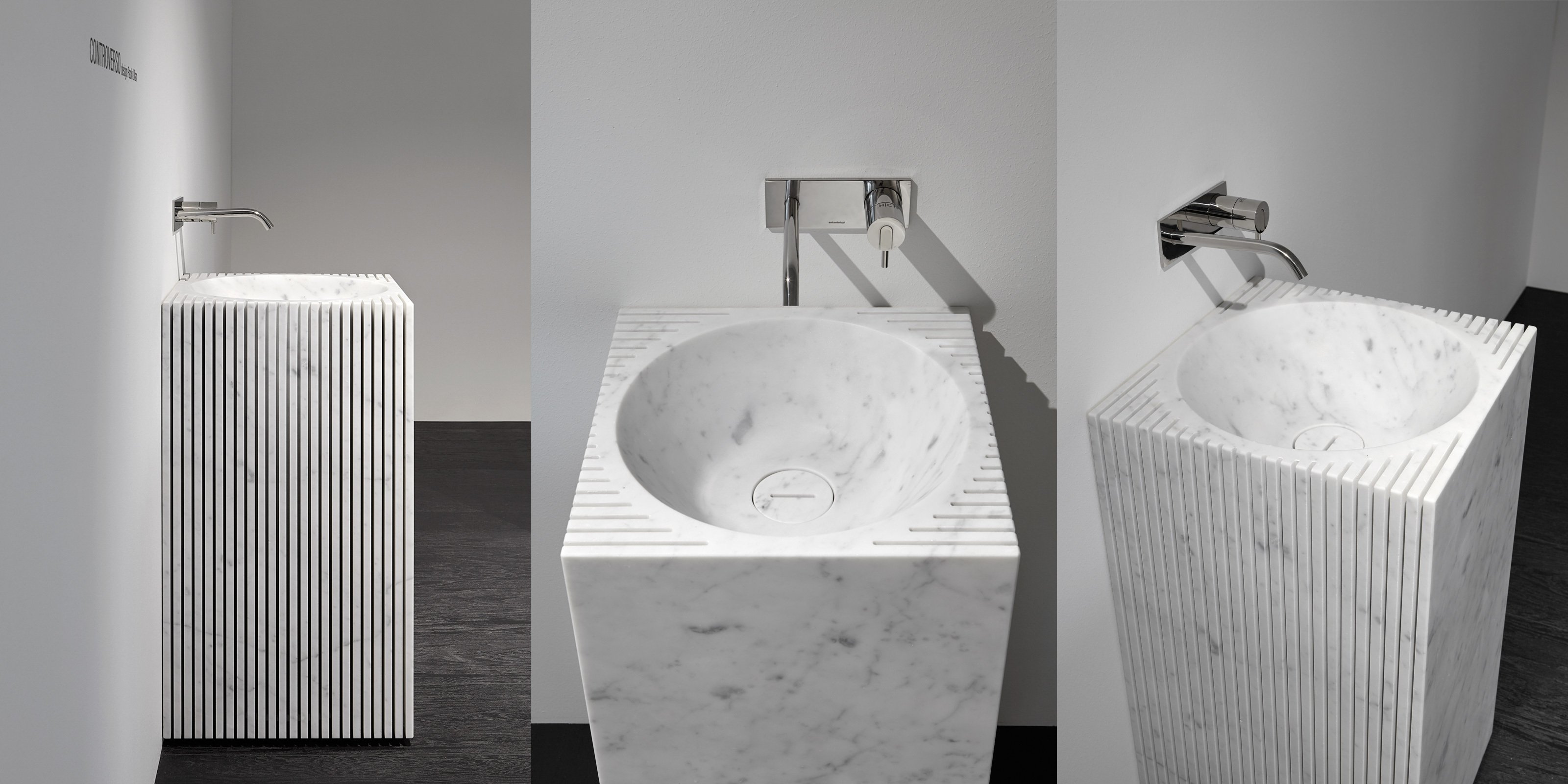 Controverso Напольная раковина стоящая прямоугольная Antoniolupi  - Вид №6