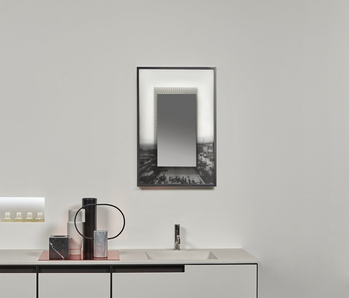 Настенное зеркало в рамке Antoniolupi COLLAGE ARCH-00146971 - Вид №12