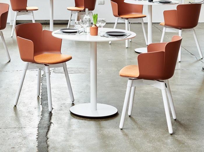 Midj Стул полипропиленовый с подлокотниками Calla sun-id-1419991 - Вид №1