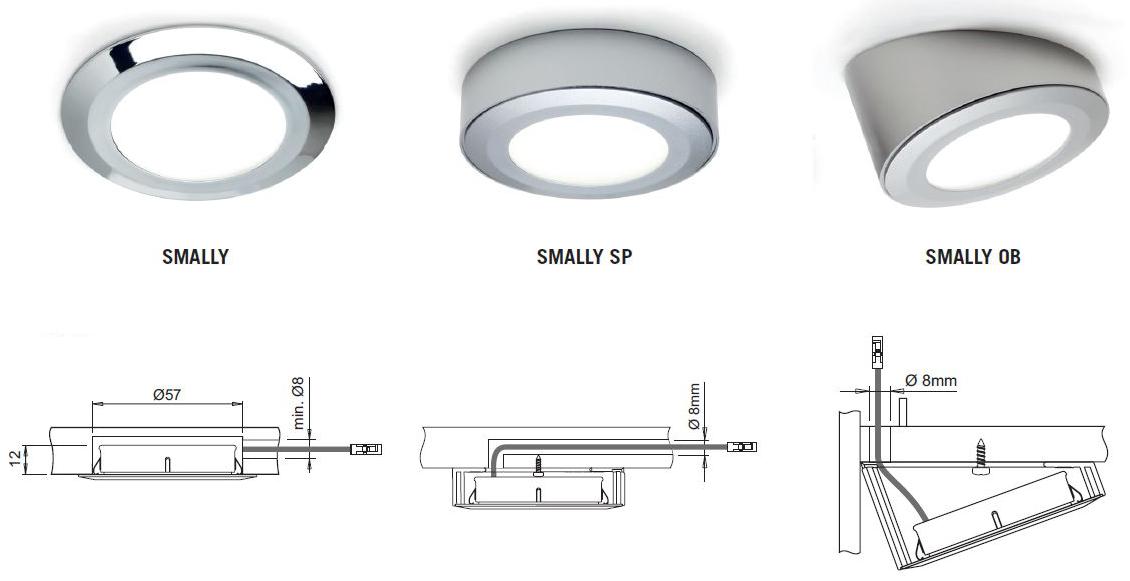 Domus Line Освещение для мебели / пластиковый точечный светильник sun-id-1478013 - Вид №4