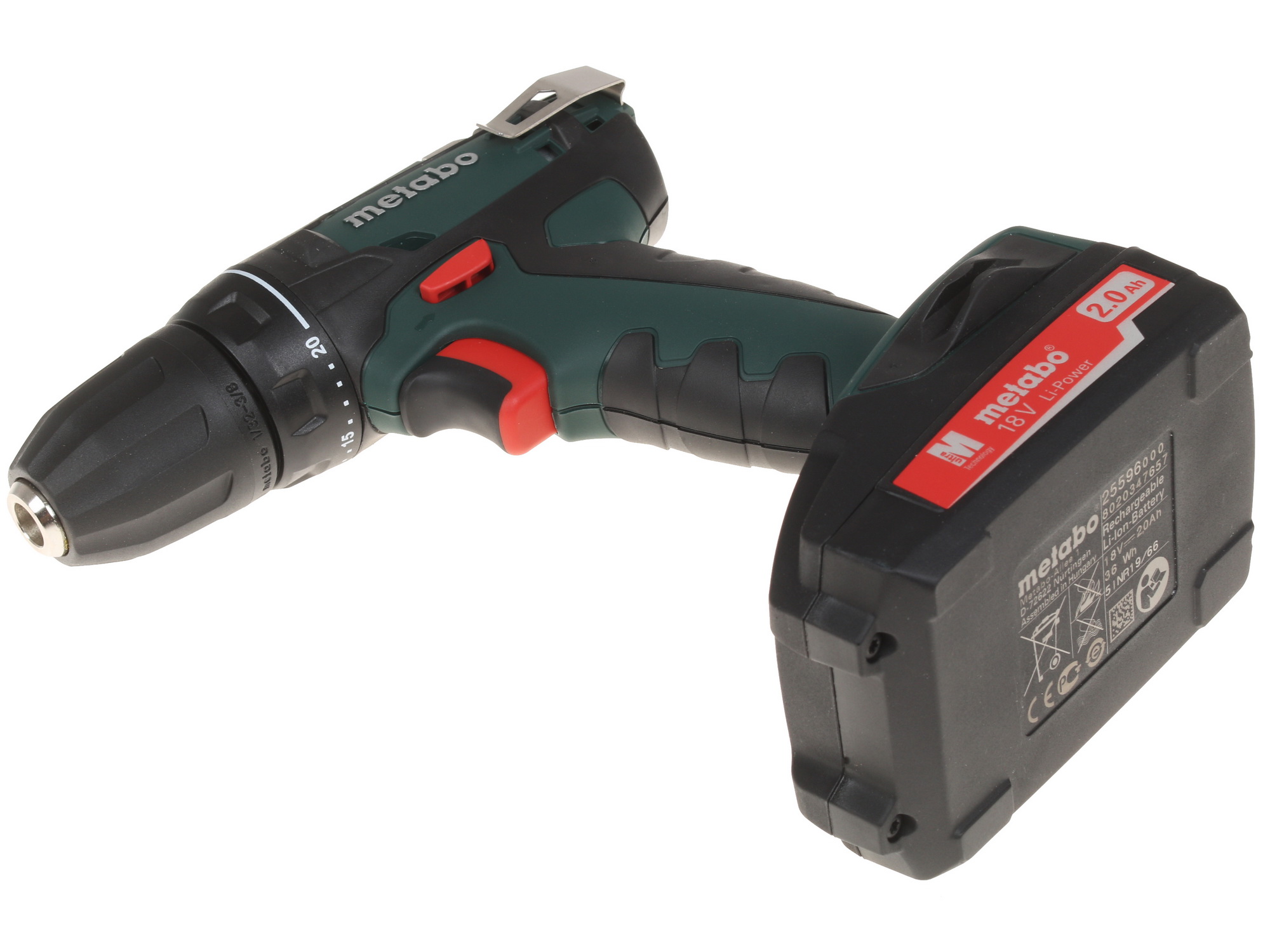 Дрель-шуруповерт Metabo BS 18 CAS 18V 8104718 STDN-0097955 - Вид №4