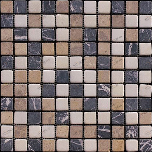 МОЗАИКА ИЗ НАТУРАЛЬНОГО КАМНЯ  MT-01-25T NATURAL MIX MT0125T