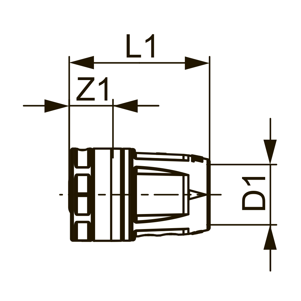 8710817 Фитинги push-fit PPSU Tece  - Вид №1