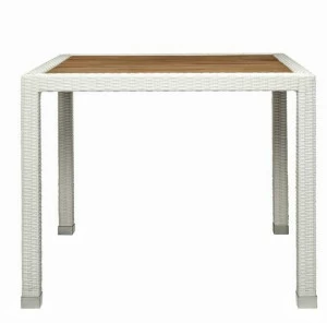 Il Giardino di Legno Квадратный садовый стол из синтетического волокна Fiji 4406