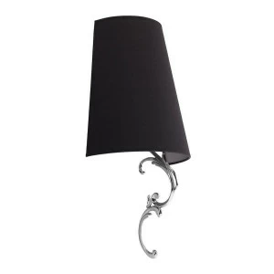 Бра настенное черное Kutek Mood Flor FLO-K-1(N) KUTEK FLOR 00-3929623 Черный