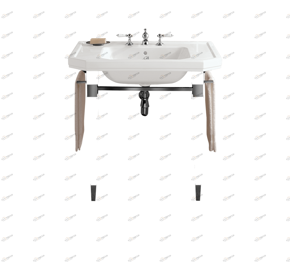 GH100612 Подвесная раковина настенная овальная Gentry Home 