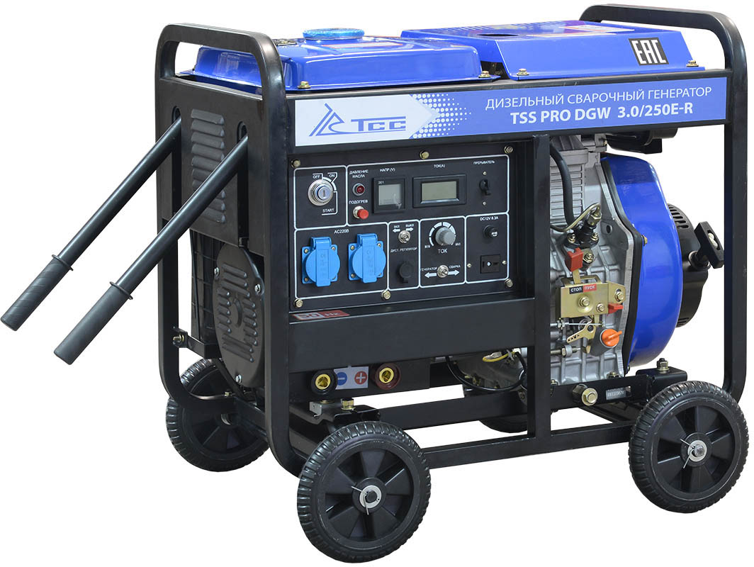 Электрогенератор  дизельный  ТСС PRO DGW 3.0/250E-R 9154285 STDN-0115826