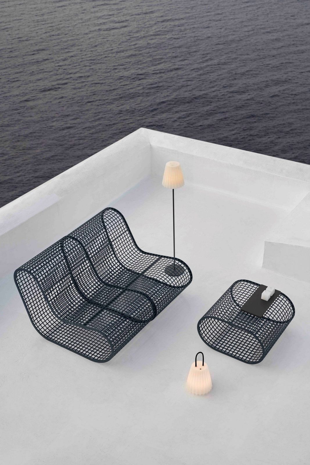 Прямоугольный алюминиевый журнальный столик GANDIABLASCO Buit ARCH-00127872 - Вид №13