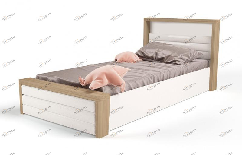 Кровать ABC-KING 190х120 №6MIX №6 с под.мех и мяг.изнож) 4631148108172