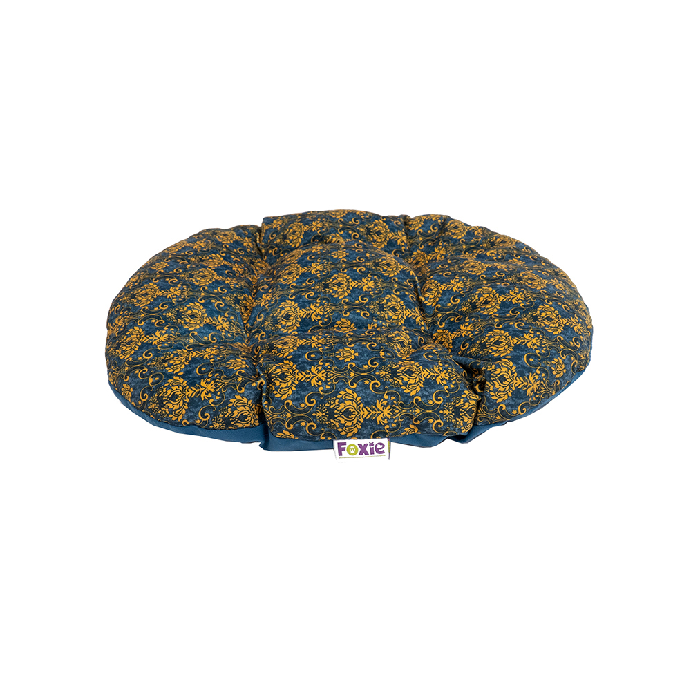 ПР0057020 Матрас для животных Home Vintage 53х43см синий Foxie 