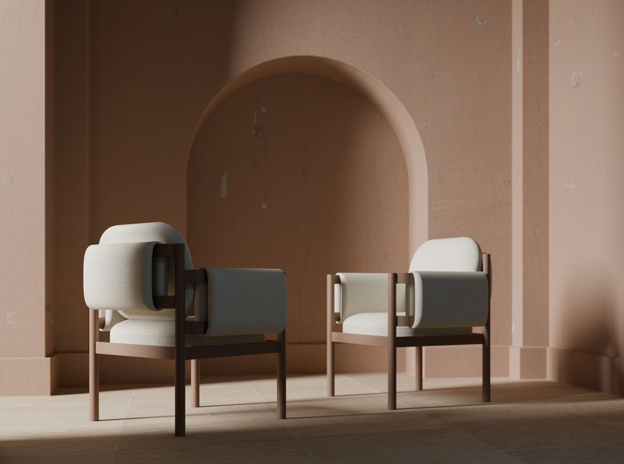 Алюминиевый садовый стул с подлокотниками Joyf Tropic ARCH-00131769 - Вид №5